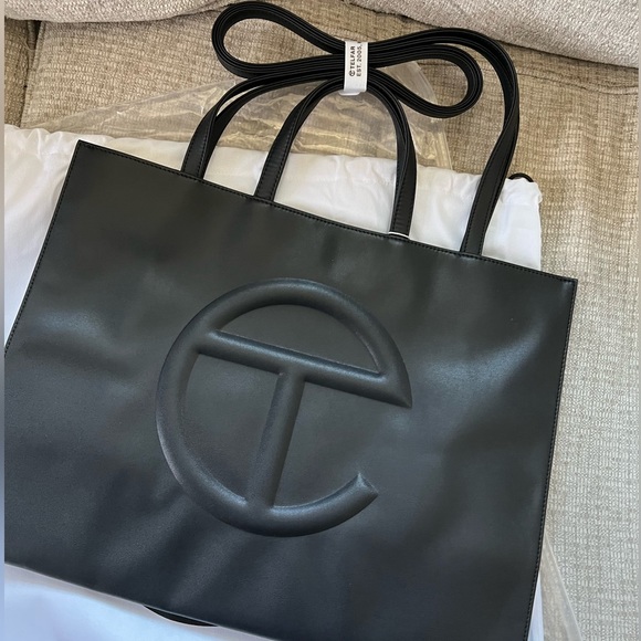 Telfar Handbags - BRAND NEW Telfar Large Shopping Bag Black